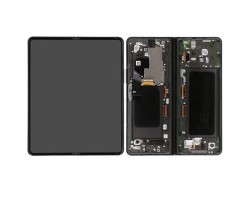 Kijelző Samsung Galaxy Z Fold3 5G (SM-F926) belső nagy kijelző + érintőpanel komplett kerettel fekete GH82-26283A